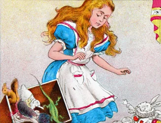 Alice grandissait à nouveau, vers 1900