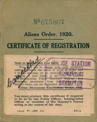 Ordre des étrangers, certificat d