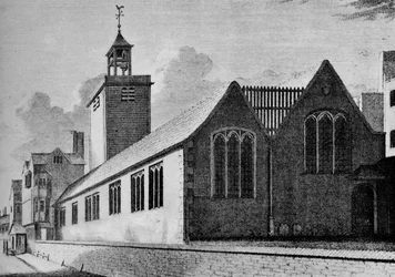Église All Hallows, London Wall, Cité de Londres, vers 1901 1906