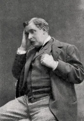 Alphonse Allais, écrivain et humoriste français, 1895