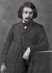 Alphonse Daudet, romancier français, 1869