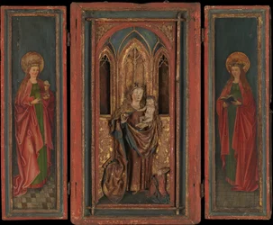 Autel avec la Vierge à l