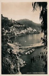 Amalfi - Vision panoramique, vers 1910