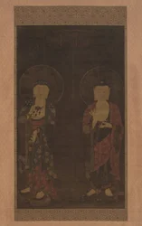 Amitabha et Kshitigarba