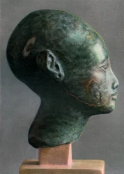 Une princesse égyptienne ancienne, vers 1370 av. J.-C. 1936