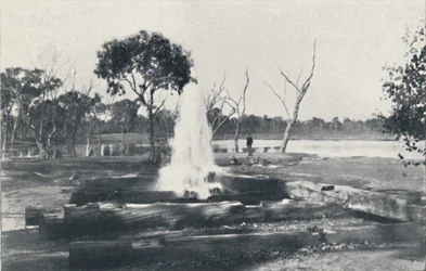 Un puits artésien, 1923
