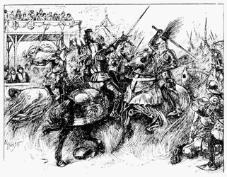 Un tournoi anglais, 1909
