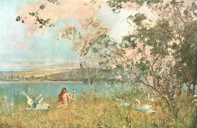 Une idylle de printemps, 1897, vers 1902