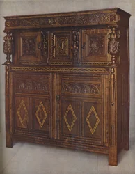 Un buffet de cour en chêne du règne de Jacques Ier