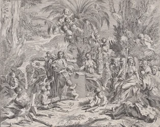 Une allégorie de la peinture, qui en tant qu