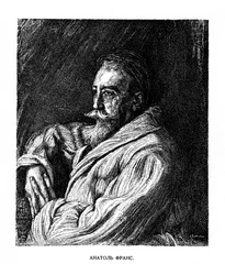 Anatole France, auteur français, fin du XIXe siècle