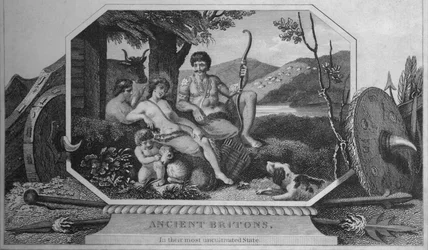 Les anciens Bretons, dans leur état le plus inculte, 1838