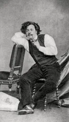 André Gill, caricaturiste français, 1868