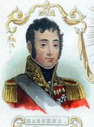 André Masséna, soldat français, vers 1830