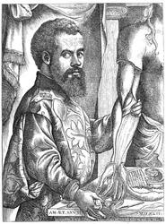 Andreas Vesalius, anatomiste flamand du 16e siècle