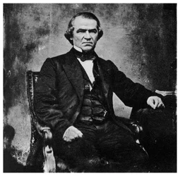 Andrew Johnson, 17e président des États-Unis, 1860s 1955