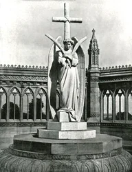 Ange du puits commémoratif, Cawnpore, Inde, 1895