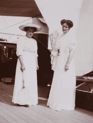 Anna Alexandrovna Vyrubova avec l