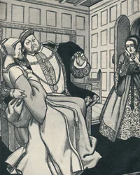 Anne Boleyn reçoit un grand choc, c1934