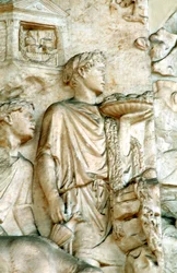 Ara Pacis, Rome, 9 av. J.-C.