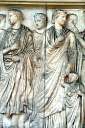Ara Pacis, Rome, 9 av. J.-C.