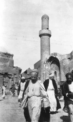 Scène de rue arabe, Irak, 1917-1919
