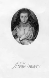 Arabella Stuart 1575-1615, noble de la Renaissance anglaise, 17ème siècle