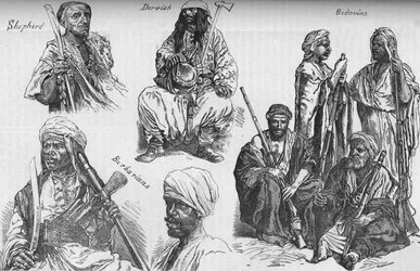 Arabes du Soudan, vers 1881-85