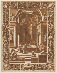 Conférence architecturale, vers 1622