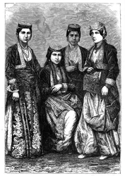 Dames arméniennes, vers 1890