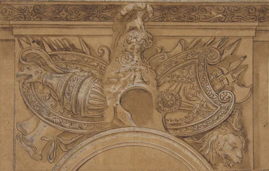 Trophée armorial, 1600-1800