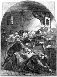 Arrestation des Jacobites, 19ème siècle