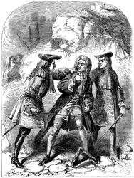 Arrestation de Sir John Fenwick, 1696 fin 19ème siècle