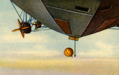 Ascension du zeppelin, expédition arctique