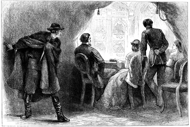 Assassinat du président Lincoln, Washington, DC, 1865, vers 1880