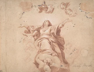 Assomption de la Vierge après Carlo Maratta, 17e siècle