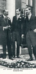 Au mariage de Lady Maud Carnegie