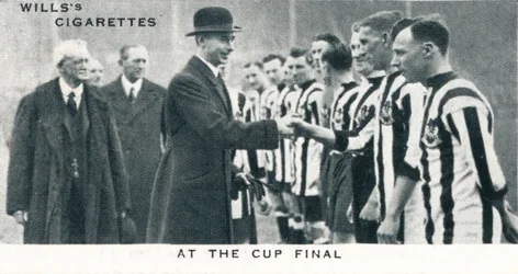 À la finale de la coupe, 1924