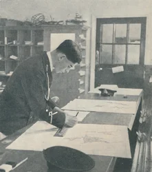 Au Royal Naval College, Dartmouth, 1936