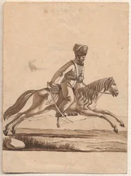 Ataman des Cosaques, 1818