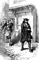 Attaque contre le capitaine de la Rose, 17e siècle vers 1880