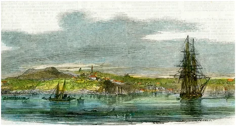 Auckland, Nouvelle-Zélande, vers 1880