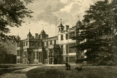 Audley End, Front Ouest, 1898