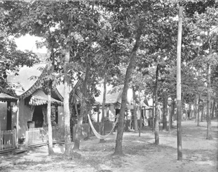 Avenue des tentes, Ocean Grove, New Jersey, USA, vers 1900