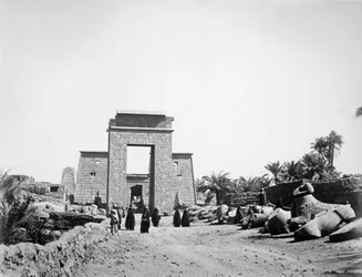 Avenue des sphinx, Karnak, Égypte