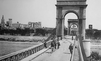 Avignon - Pont suspendu