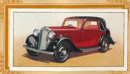 B.S.A. 10 Fixed-Head Coupé, vers 1936