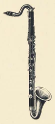 Clarinette basse en si bémol, 1895