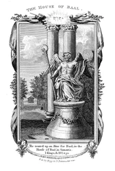 Baal, dieu principal des Cananéens, 1804