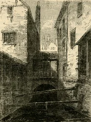 Arrière du Red Lion, de la flotte, vers 1872